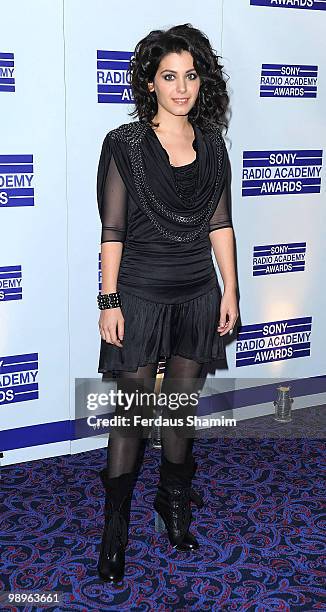 Katie Melua attends the Sony Radio Academy Awards at The Grosvenor House Hotel on May 10, 2010 in London, England.