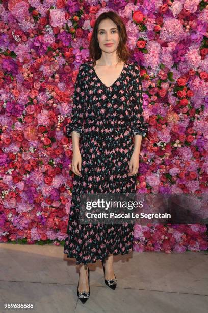 Carice Van Houten attends the Schiaparelli Haute Couture Fall Winter 2018/2019 show as part of Paris Fashion Week on July 2, 2018 in Paris, France.