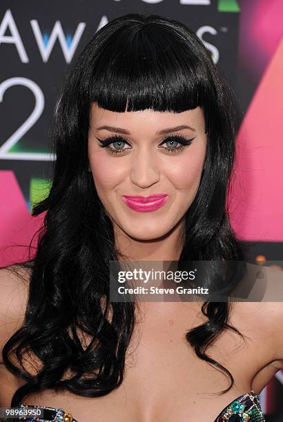 Singer Katy Perry arrives at Nickelodeon's 23rd Annual Kids' Choice Awards held at UCLA's Pauley Pavilion on March 27, 2010 in Los Angeles,...