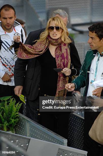 Carolina Cerezuela attends Mutua Madrilena Madrid Open - Day Threeon May 10, 2010 in Madrid, Spain.