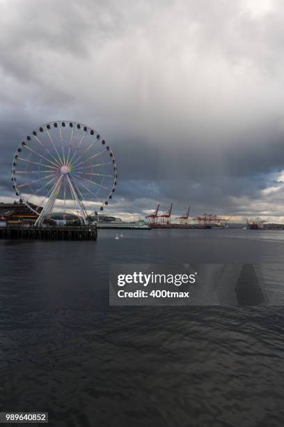 seattle - elliott bay bildbanksfoton och bilder