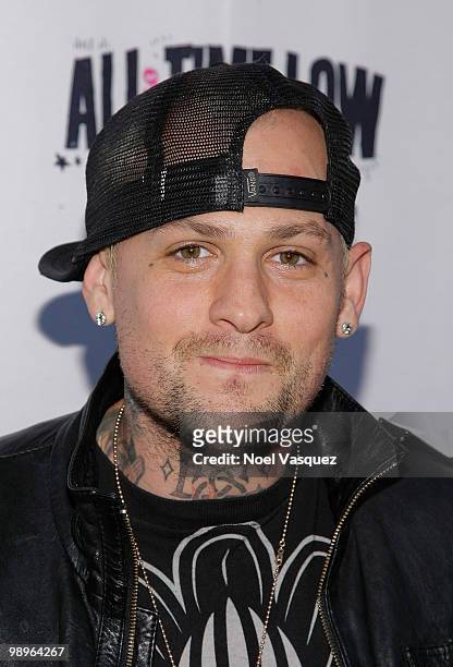Benji Madden of Good Charlotte attends the screening and release party for All Time Low's "Straight To DVD" at The Music Box on May 10, 2010 in...