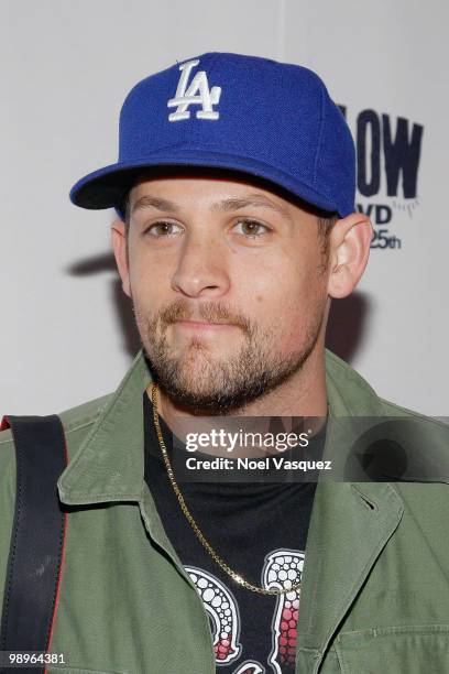 Joel Madden of Good Charlotte attends the screening and release party for All Time Low's "Straight To DVD" at The Music Box on May 10, 2010 in...