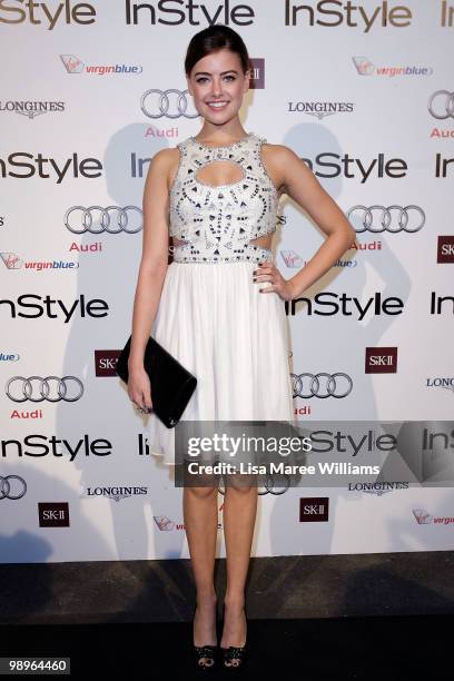 Model April Rose Pengilly attends the InStyle and Audi Women of Style Awards at Australian Technology Park on May 11, 2010 in Sydney, Australia.