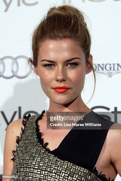 Australian actress Rachael Taylor attends the InStyle and Audi Women of Style Awards at Australian Technology Park on May 11, 2010 in Sydney,...