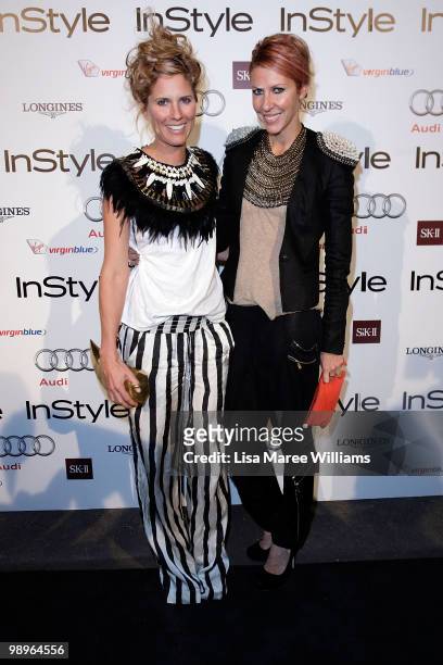 Designers Sarah Jane Clarke and Heidi Middleton attend the InStyle and Audi Women of Style Awards at Australian Technology Park on May 11, 2010 in...