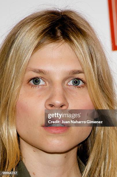 French actress Clemence Poesy attends the 'El pastel de boda' photocall at Palaafox Cinema on May 11, 2010 in Madrid, Spain.