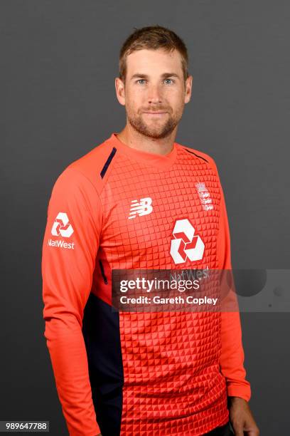 Dawid Malan of England poses for a portrait at Edgbaston on June 26, 2018 in Birmingham, England.