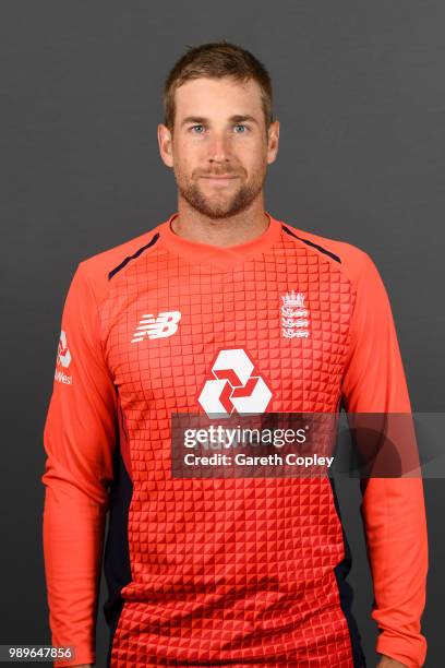 Dawid Malan of England poses for a portrait at Edgbaston on June 26, 2018 in Birmingham, England.