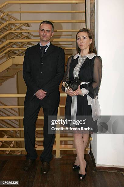 Jose Mourinho and Matilde Mourinho