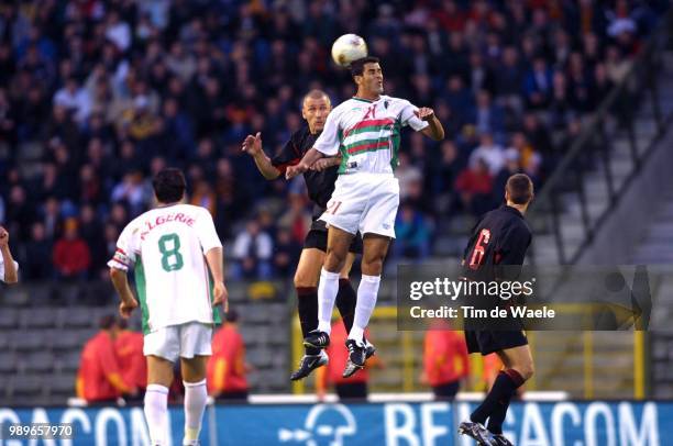 Belgium - Algeria, Friendly /Kraouche Nacereddine, Van Meir Eric, Belgharbi Mohamed, Simons Timmy, Algerije, Algerie, Diables Rouges, Red Devils,...