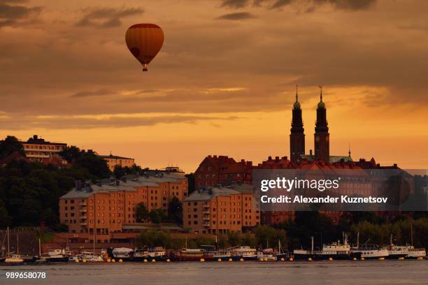 evening flight - alexander kuznetsov fotografías e imágenes de stock