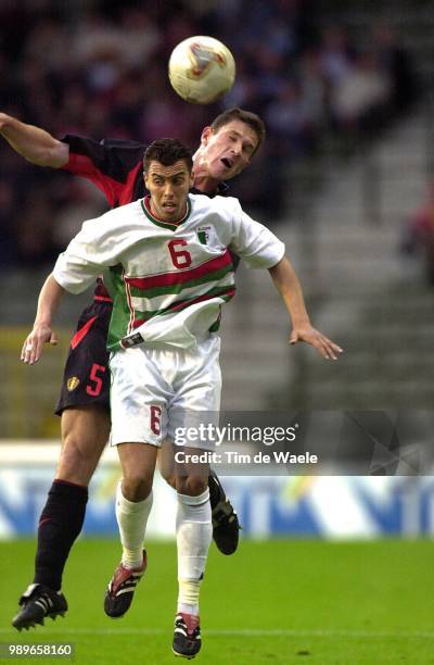 Belgium - Algeria, Friendly /Mansouri Yazid, De Boeck Glen, Algerije, Algerie, Diables Rouges, Red Devils, Rode Duivels,