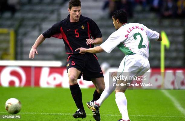 Belgium - Algeria, Friendly /Van Der Heyden Peter, Mezriche Rafik, Algerije, Algerie, Diables Rouges, Red Devils, Rode Duivels,