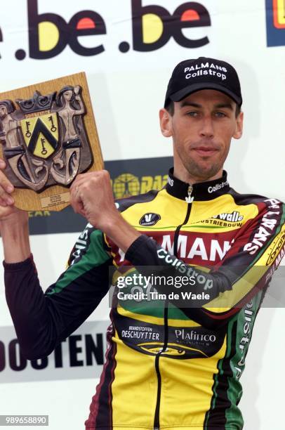 Tour Of Belgium : 1Ste Stage, Roesems Bert, Vainqueur, Winaar, Joie, Vreugde, Tour De Belgique, Ronde Van Belgie, Tijdrit, Contre La Montre,...