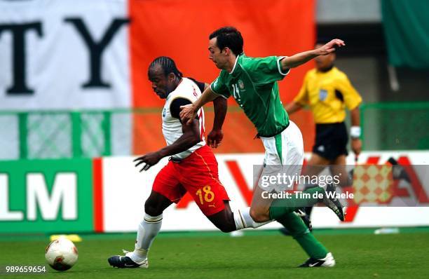 Irland - Cameroon, World Cup 2002 /Suffo Patrick, Breen Gary, Ierland, Republic, Irlande, Cameroen, Cameroun /Copyright Corbis,