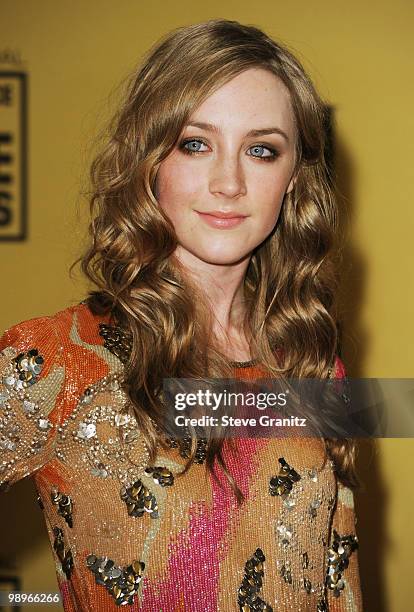 Actress Saoirse Ronan arrives at the 15th annual Critics' Choice Movie Awards held at Hollywood Palladium on January 15, 2010 in Hollywood,...