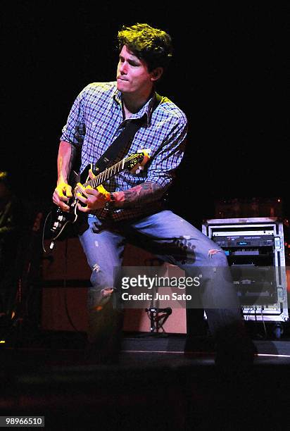 John Mayer performs onstage during the "Battle Studies" tour at JCB Hall on May 11, 2010 in Tokyo, Japan.