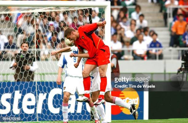 Belgium - Russia, World Cup 2002 /But, Goal, Sonck Wesley, Doelpunt, Belgie, Belgique, Russie, Rusland, Coupe Du Monde, Red Devils, Rode Duivels,...