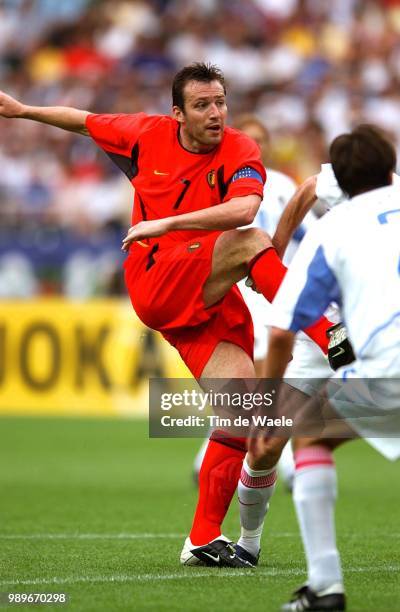 Belgium - Russia, World Cup 2002 /Wilmots Marc, Belgie, Belgique, Russie, Rusland, Coupe Du Monde, Red Devils, Rode Duivels, Wereld Beker, Copyright...