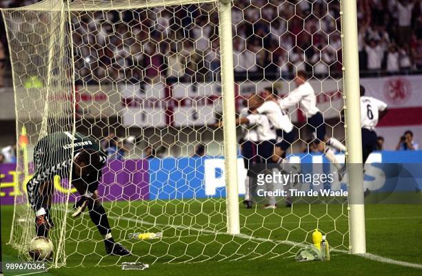 Denmark - England, World Cup 2002 /Joie, Vreugde, Celbration, Sorensen Thomas, Deception, Teleurstelling /Angleterre, United Kingdom, Engeland,...
