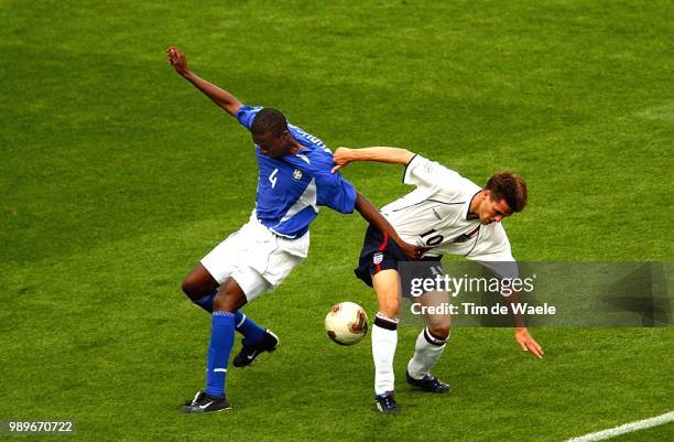 Final England - Brazil, World Cup 2002 /Roque Junior, Owen Michael, Brazilie, United Kingdom, Angleterre, Br?Sil, Bresil, Copyright Corbis,...