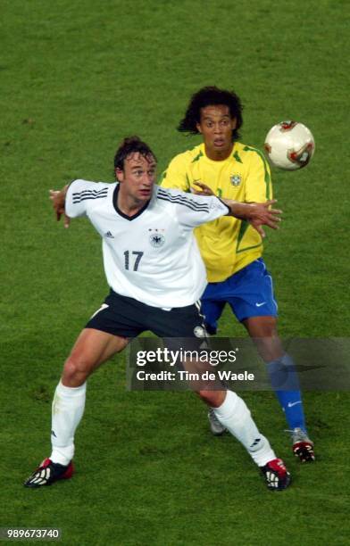 Final, Germany - Brazil, Wc 2002 /Bode Marco, Ronaldinho /Allemagne, Duitsland, Bresil, Brasil,