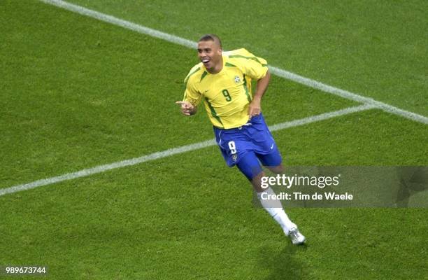 Final Brazil - Turkey, World Cup 2002 /Joie, Ronaldo, Vreugde, Celebration /Turquie, Turkije, Brazilie, Bresil /Copyright Corbis,