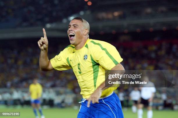 Final, Germany - Brazil, Wc 2002 /Joie But Ronaldo, Goal, Celebration, Goal /Allemagne, Duitsland, Bresil, Brasil,