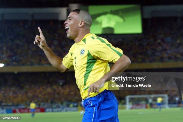 Final, Germany - Brazil, Wc 2002 /Joie But Ronaldo, Vreugde, Celebration, Goal /Allemagne, Duitsland, Bresil, Brasil,