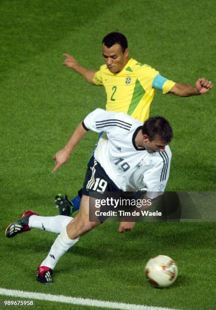 Final, Germany - Brazil, Wc 2002 /Cafu - Juninho Paulista /Allemagne, Duitsland, Bresil, Brasil,