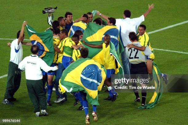 Final, Germany - Brazil, Wc 2002 /Joie Vreugde Celebration /Allemagne, Duitsland, Bresil, Brasil,