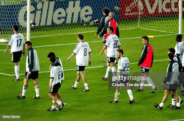 Final, Germany - Brazil, Wc 2002 /Deception, Teleustelling, Bode Marco, Jeremies Jens, Hamann Dietmar, Bierhoff Olivier, Frings Torsten, Allemagne,...