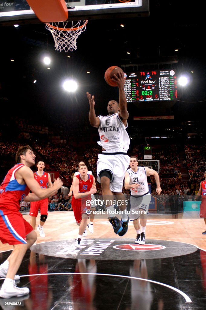 EuroLeague Final Four 3rd Place Playoff Final-CSKA Moscow-Partizan