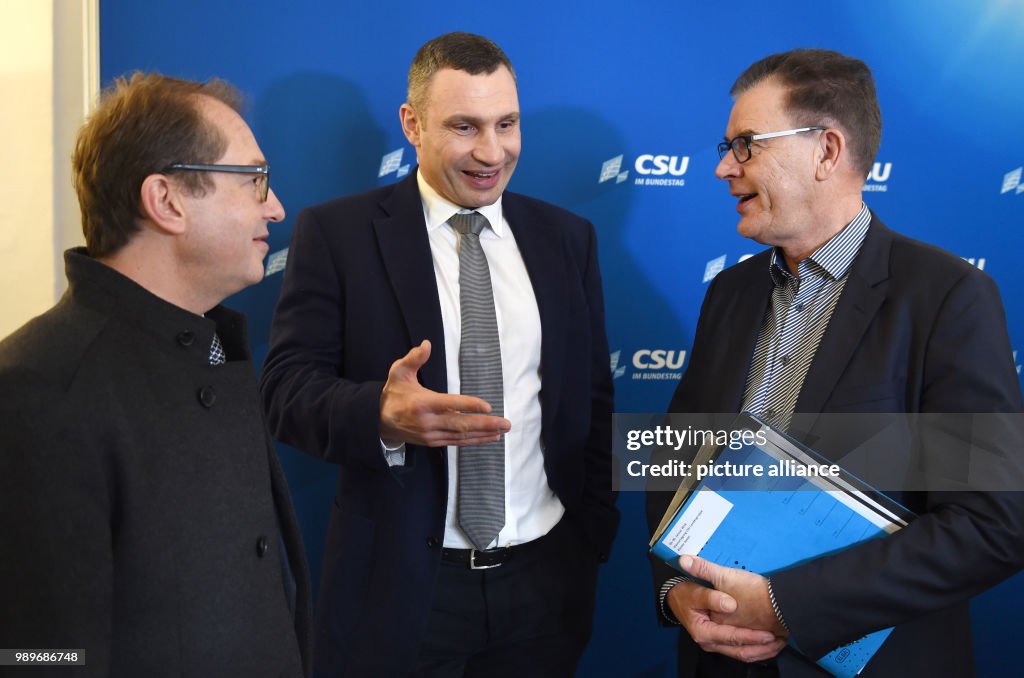 CSU winter conference in Seeon
