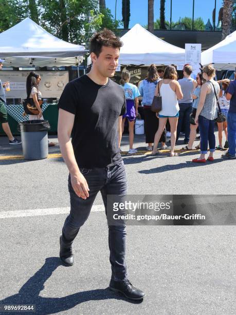 Kash Hovey is seen on July 01, 2018 in Los Angeles, California.