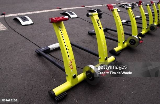 Tdf 2002, Team Time Trial, Illustration, Illustratie, Rollers, Rouleaux Entrainement, Trainings Rollen /Tour De France, Ronde Van Frankrijk, Contre...