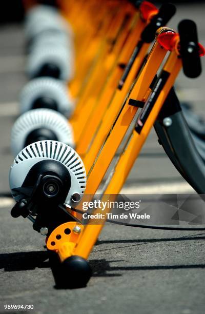 Tdf 2002, Team Time Trial, Illustration, Illustratie, Rollers, Rouleaux Entrainement, Trainings Rollen /Tour De France, Ronde Van Frankrijk, Contre...