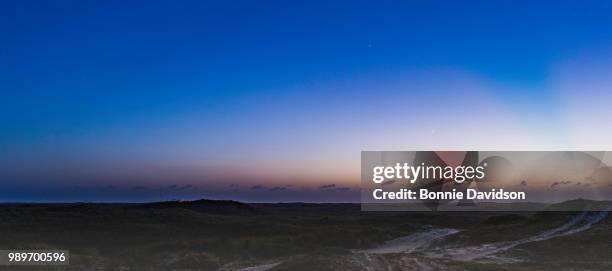 sunset over padre island - padre stock-fotos und bilder