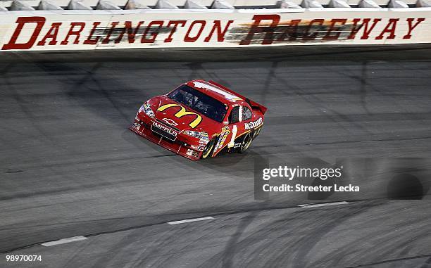 Jamie McMurray, driver of the McDonald's Chevrolet, races during the NASCAR Sprint Cup series SHOWTIME Southern 500 at Darlington Raceway on May 8,...