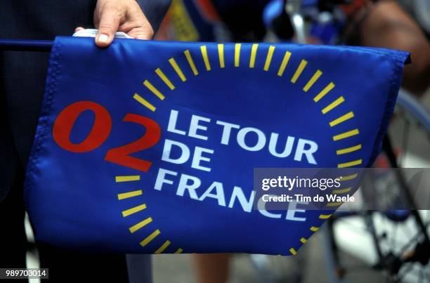 Tour De France 2002 /Drapeau, Flag, Vlag, Logo, Fagnion, Illustration, Illustratie, Tdf, Ronde Van Frankrijk,