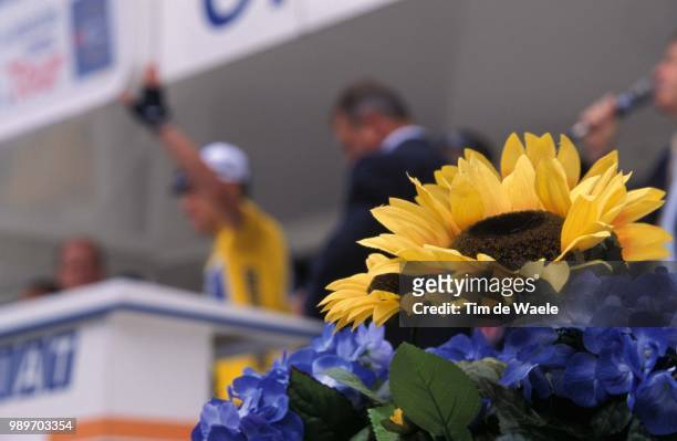 Tour De France 2002 /Illustration, Illustratie, Podium, Bloem, Flower, Fleure, Zonne, Tdf, Ronde Van Frankrijk,