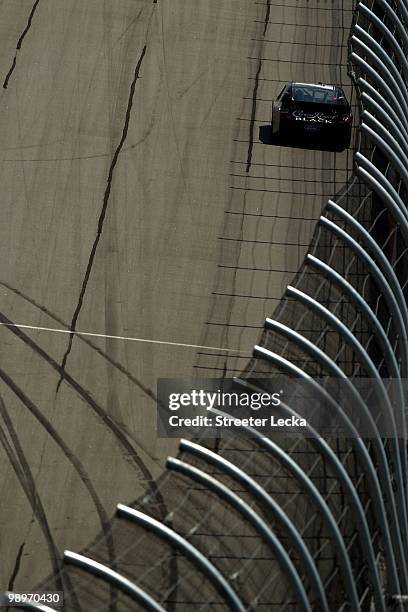Matt Kenseth, driver of the Crown Royal Black Ford, drives during practice for the NASCAR Sprint Cup series SHOWTIME Southern 500 at Darlington...