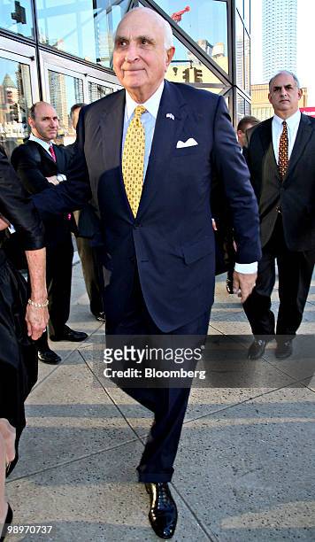 Kenneth "Ken" Langone, co-founder of Home Depot Inc. And founder of Invemed Associates Inc., arrives for the Robin Hood Foundation gala in New York,...
