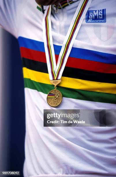 World Championships Zolder 2002 /Medaille D' Or, Gouden, Gold Medal, Champion Du Monde, World Champion, Wereld Kampioen, Illustration, Illustratie,...