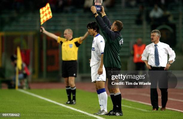 As Roma - Rc Genk, Champ. League, Suzuki Takayuki, Vergoossen Sef, Racing, Champions League 2002, Uefa,