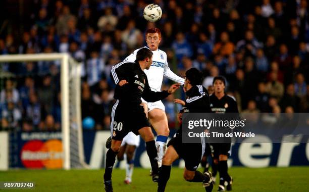 Rc Genk - Real Madrid, Champ. League /Thijs Bernd, Celades Albert, Racing, Champions, Uefa /