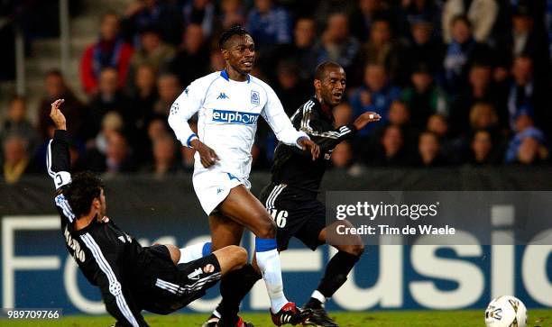 Rc Genk - Real Madrid, Champ. League /Hierro Fernando, Zokora Didier, Flavio Conceicao, Racing, Champions, Uefa /