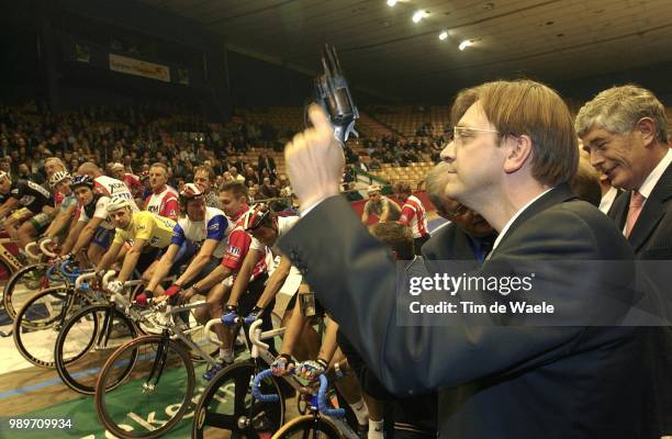 Days Ghent 2002, Verhofstadt Guy, Start, Depart, Prime Minister, Premier Ministre, Eerste Minister, Piste, Daagse, Jours, Six, Zes, Kuipke,