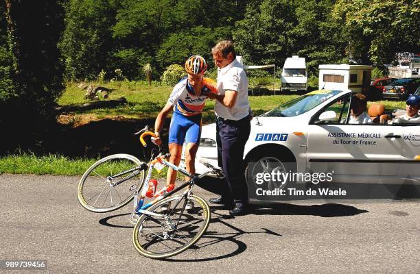 Tdf 2002, Stage 12, Niermann Grischa, Docteur, Dokter, Medic, Porte Gerard, Chute, Val, Crash, Tour De France, Ronde Van Frankrijk, Lannemezan -...